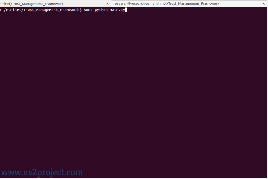 Implementation of SDN Project