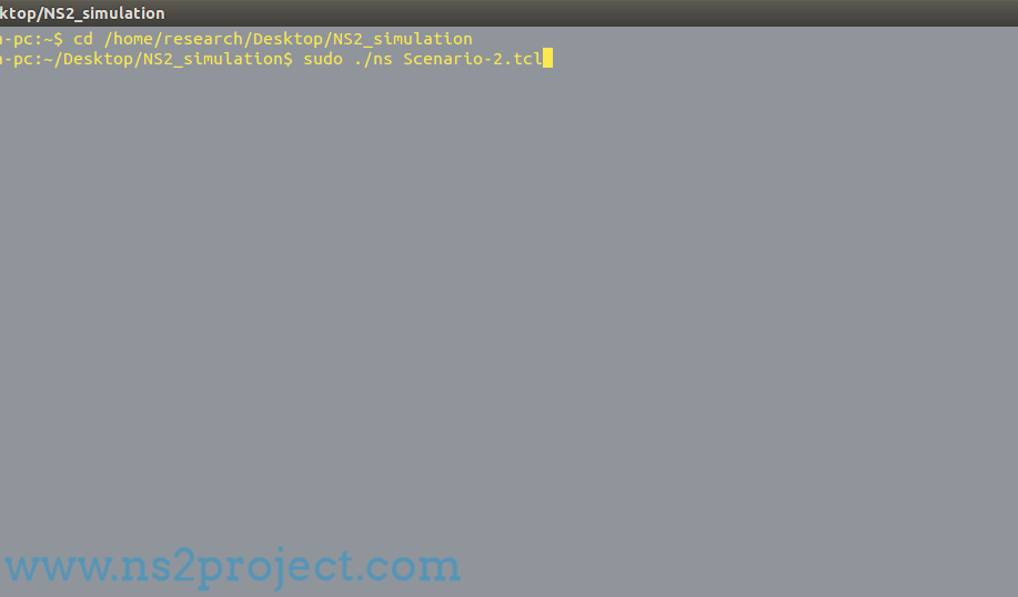 Run Aodv Routing Protocol in Ns2