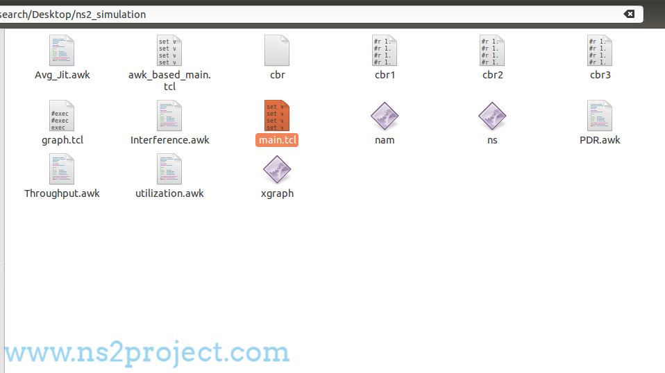 Creation of Main File