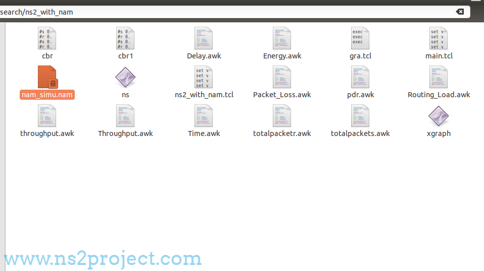 Generated Nam Based Trace File