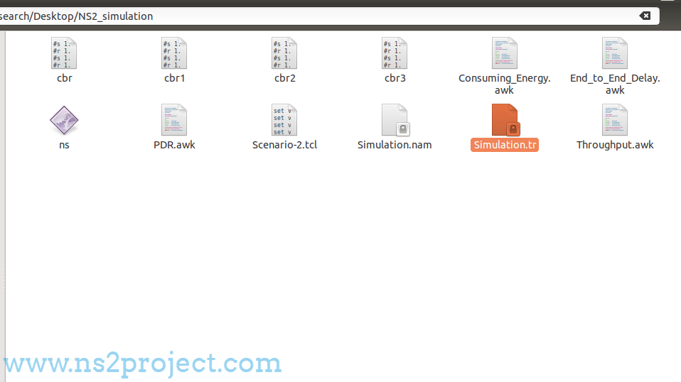 Result of Generated Tr file