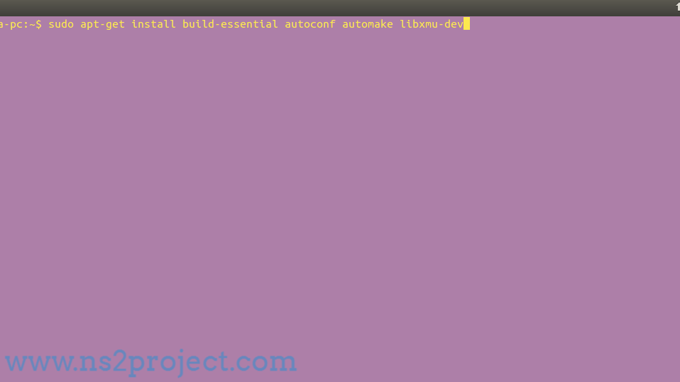 Installation of Autoconf