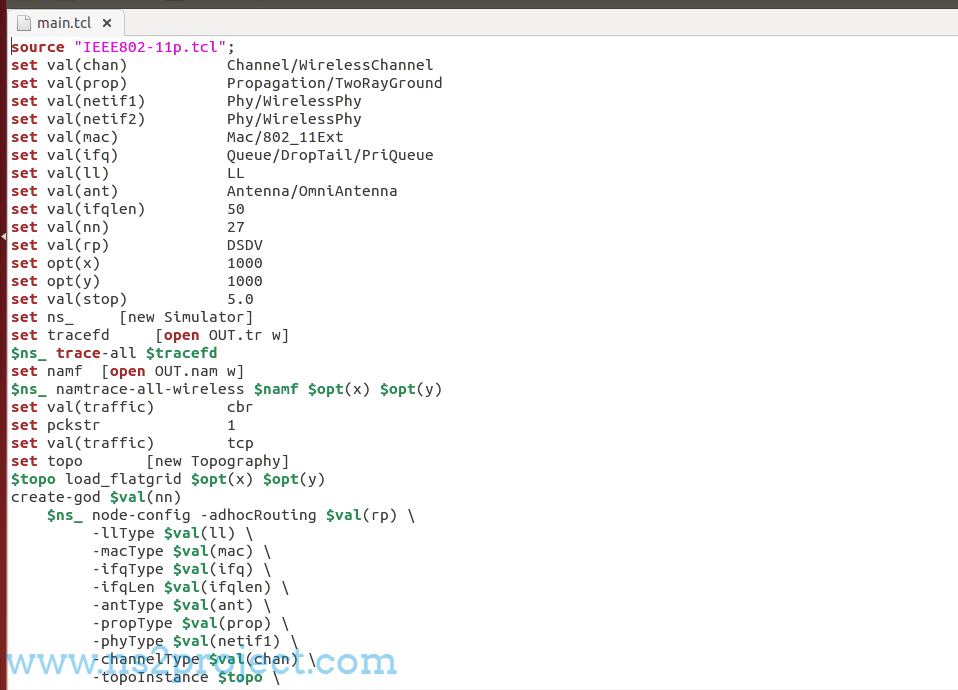 Main File Creation