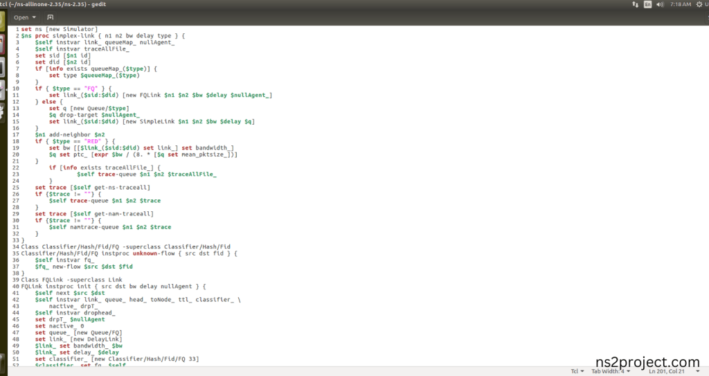 Create the Main.tcl file in the scratch folder