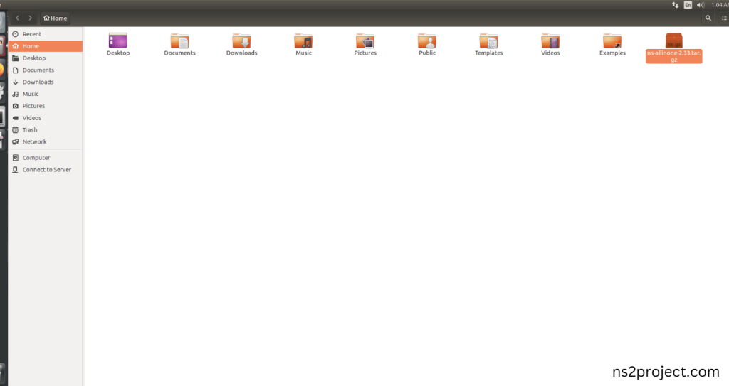 Download ns-allinone-2.33.tar.bz2 file