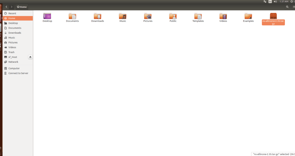 Download ns-allinone-2.35.tar.bz2 file