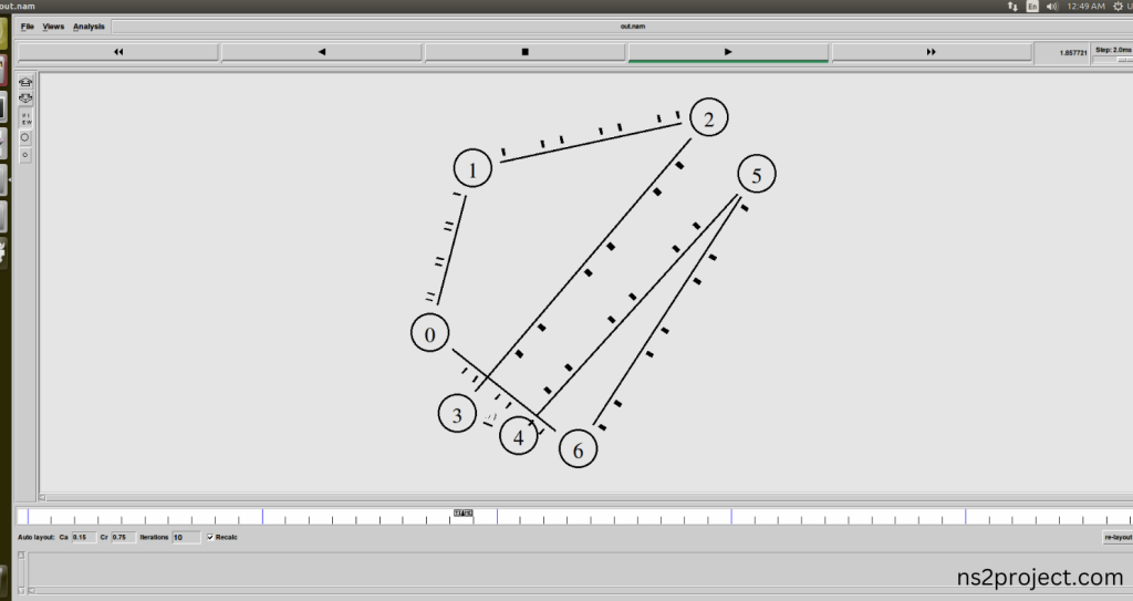 Executing the Example Program for Agent Header