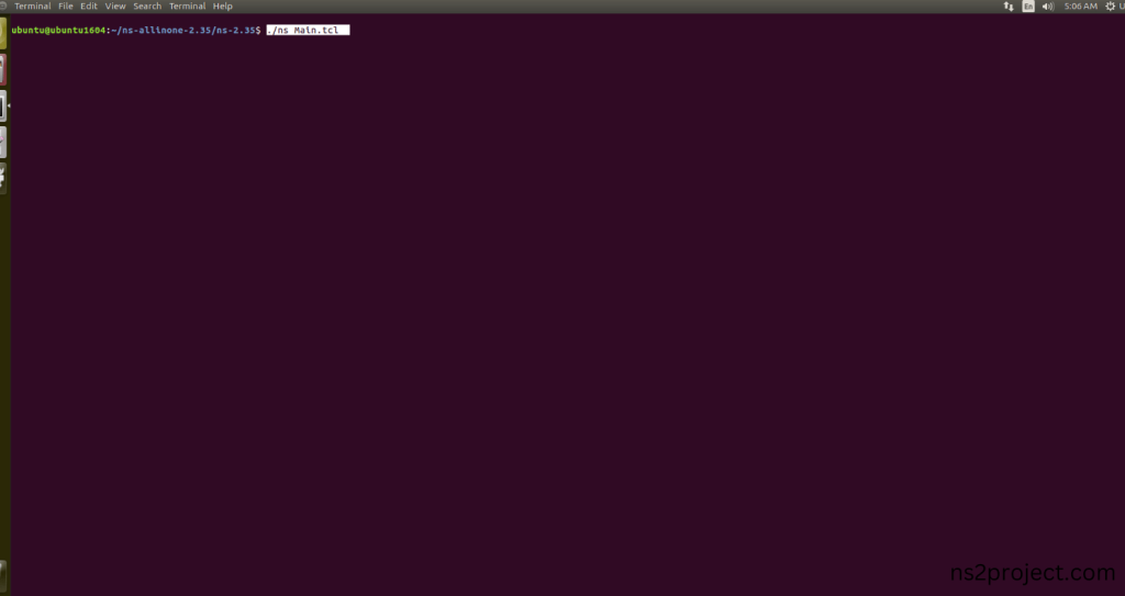 Executing the Example Program for Antenna Header