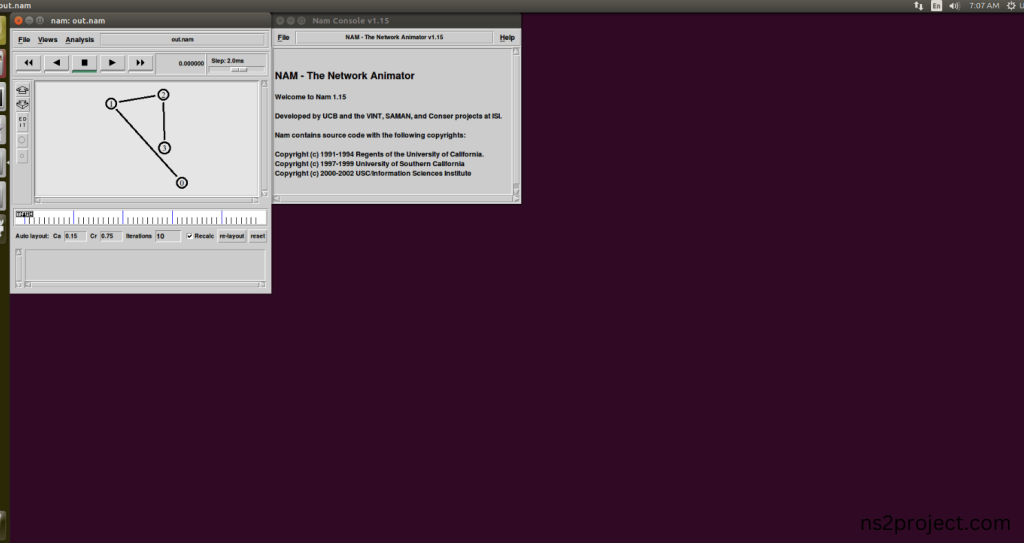 Executing the Example Program for Classifier-mac Header