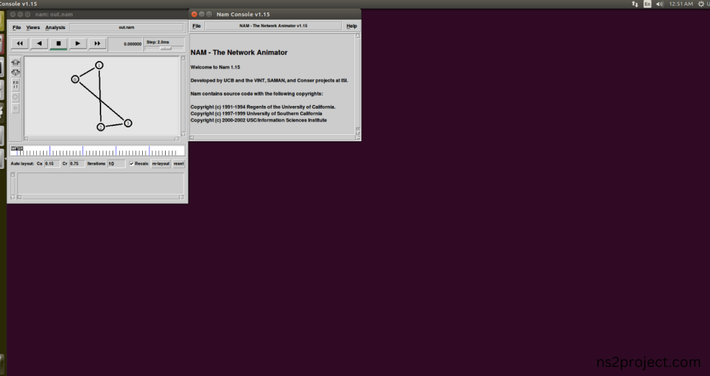 Executing the Example Program for Mac Header