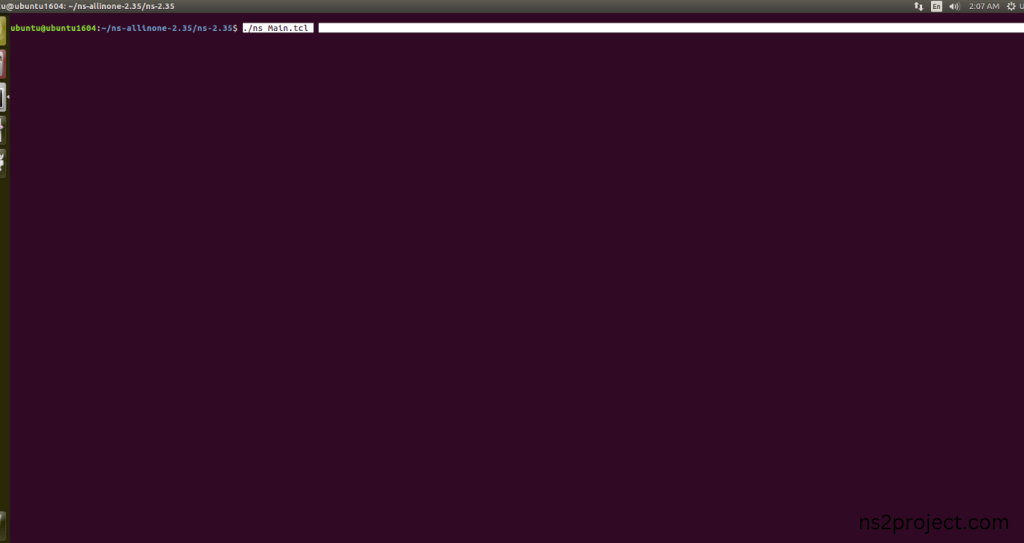 Executing the Example Program for Time-handler Header