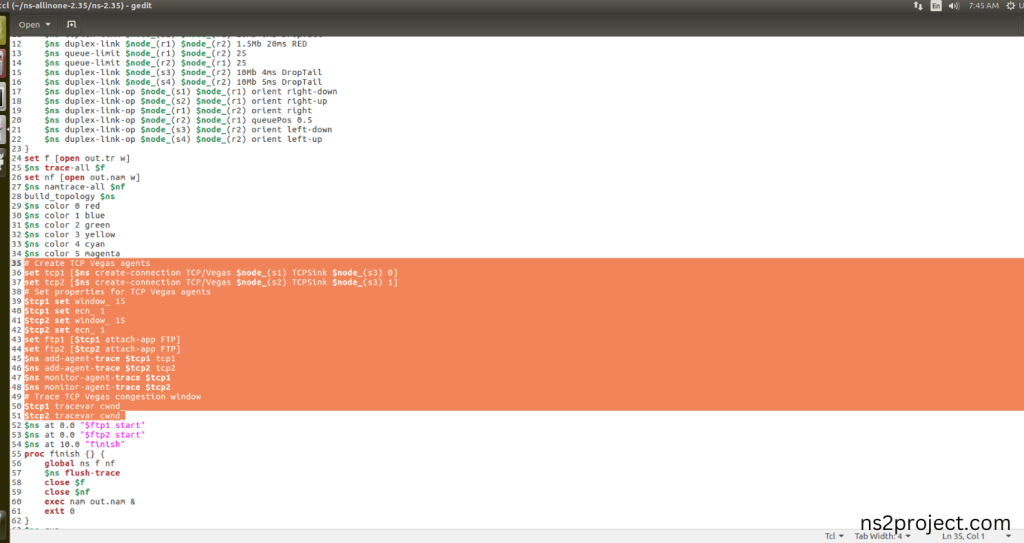 mporting Tcp-Vegas.cc