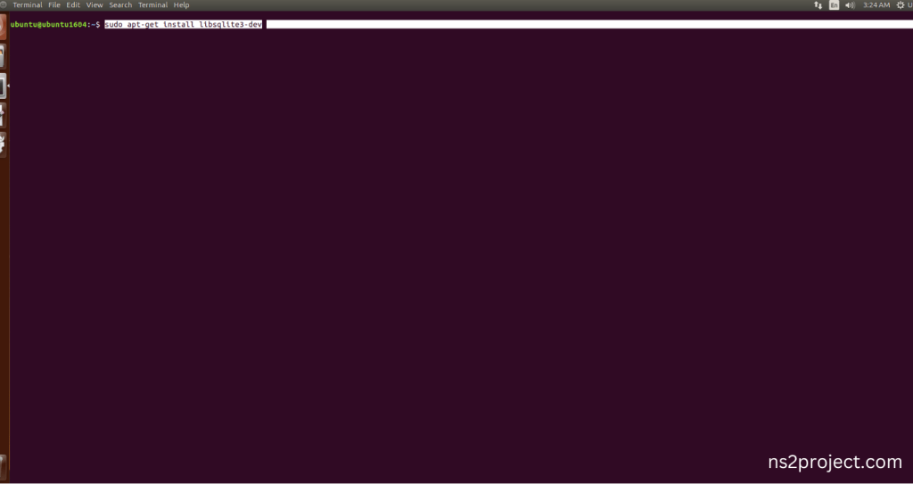 Libsqlite3-dev Installation Command