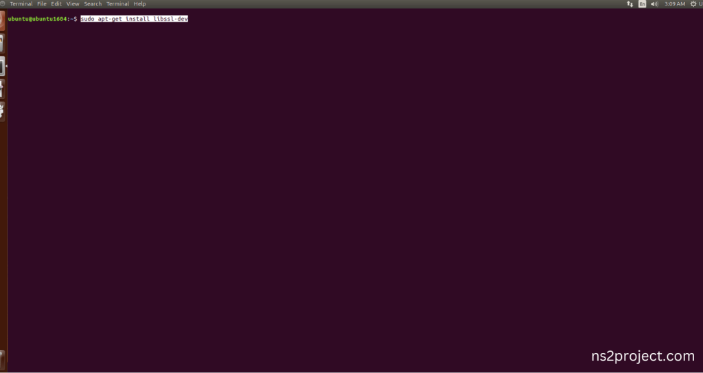 Libssl-dev Installation Command