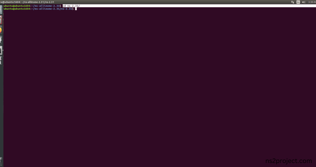 Modification of ns2.31 Code