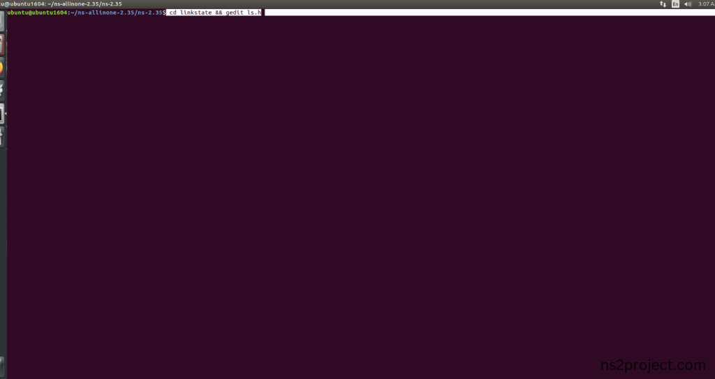 Modification of ns2.34 Code