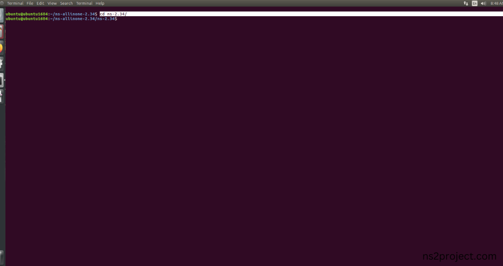 Modification of ns2.34 Code