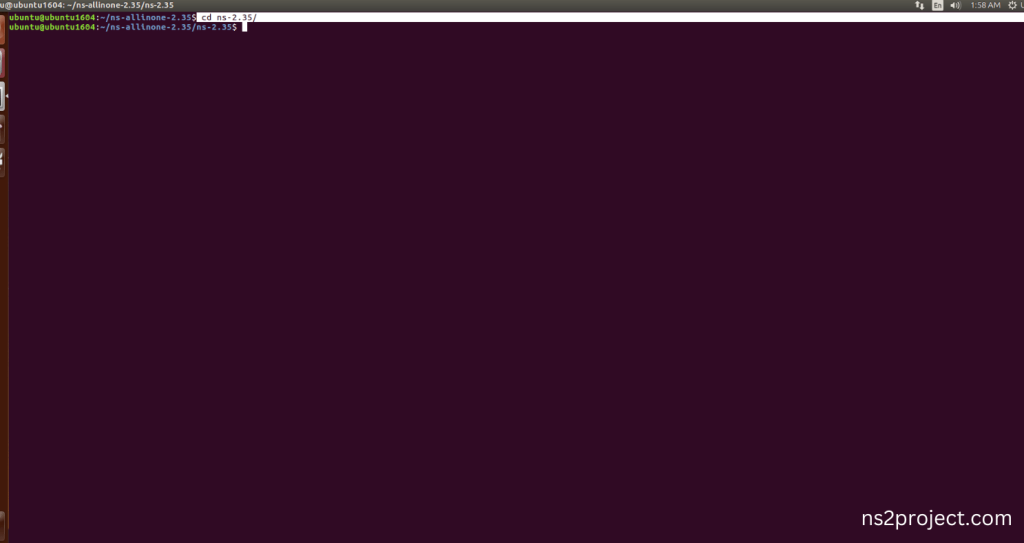 Modification of ns2.35 Code