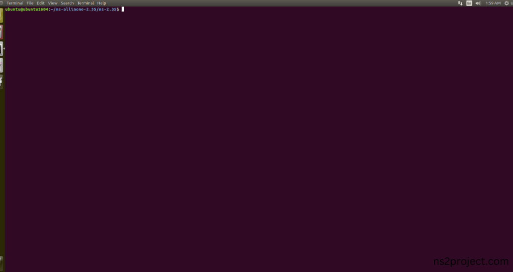 Open the Terminal