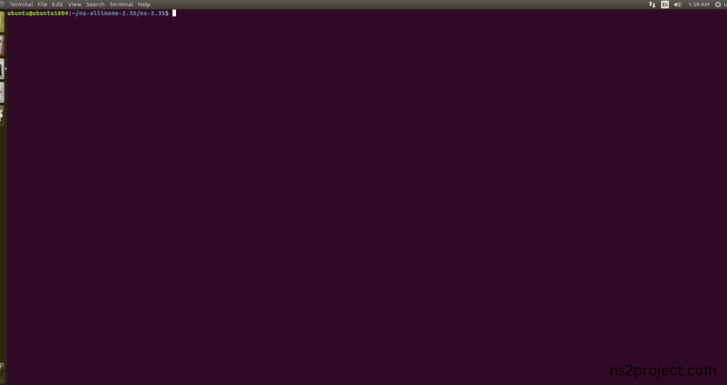 Open the Terminal